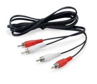 Audio Cable 2.5 M 2 X Rca