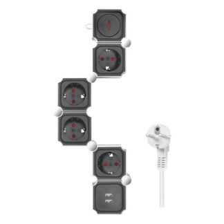 Outlet Strip, 4 safety