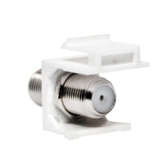 TV/SAT keystone coupler,