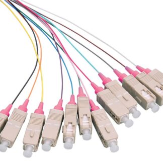 Fiber Pigtail Set 12x SC OM4