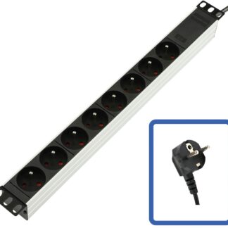 POWER STRIP 19" - 8 WAY -