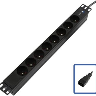 POWER STRIP 19" C20 - 8 WAY
