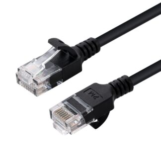 U/UTP CAT6A Slim 7.5M Black
