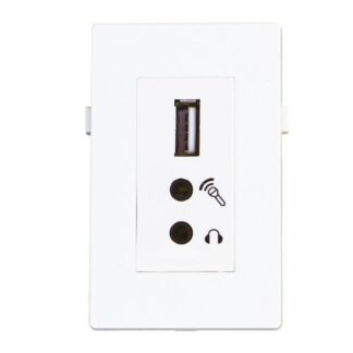USB2.0+2x Mini Jack Module.