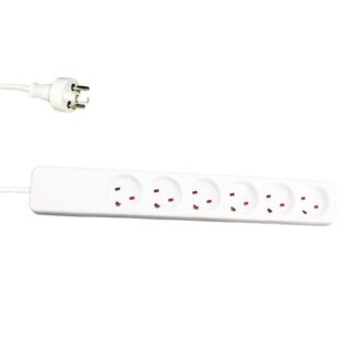 Plast Power Strip 6-way EDB