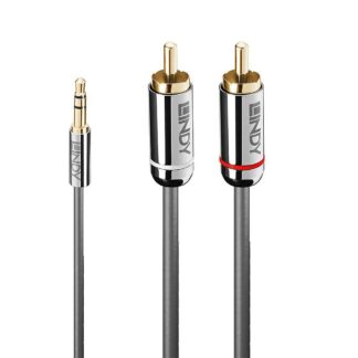 0.5M Phono Audio Cable, Cromo