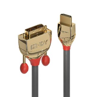 2M Hdmi To Dvi Cable, Gold