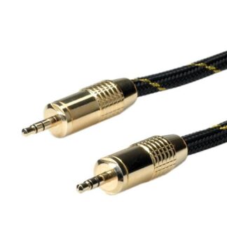 Gold 3.5Mm Audio Connetion