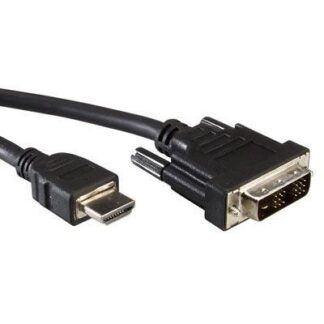 Dvi (18+1)/Hdmi 5M Dvi-D Black