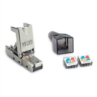 Wire Connector Rj-45 Silver