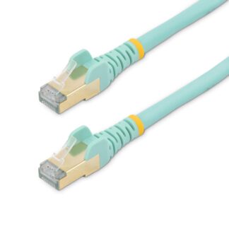 PATCH CABLE CAT6A 1M AQUA