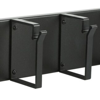 2U 19" CABLE ORGANIZER PANEL,