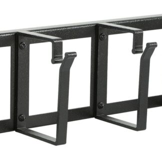 2U 19" CABLE ORGANIZER PANEL
