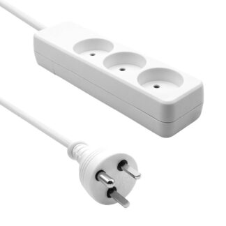 Danish Power Strip 3-way 10M