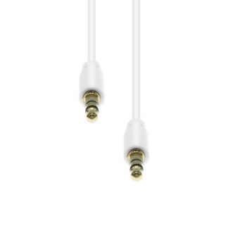 3-Pin Slim Cable M-M White 5M