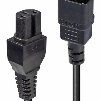 2m C14 to C15 Mains Cable,