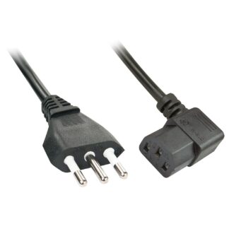 2m IT to C13 Angled Mains