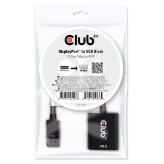 Displayport To Vga Black