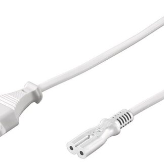 Power Cord Notebook 0.5m White