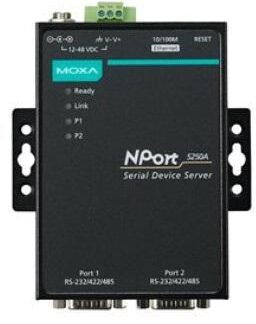 NPORT 5210A, 2 port RS-232