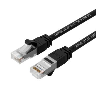 CAT6A S/FTP 25m Black LSZH,