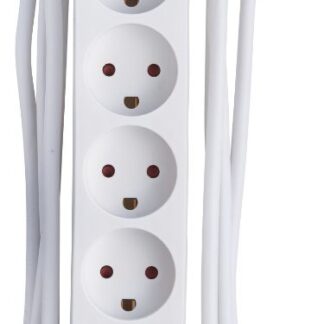 Power strip 6 outlets 3m White