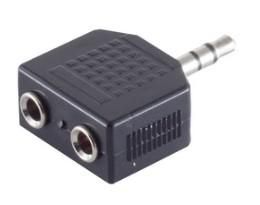 Adapter 3.5mm - 2x3.5mm M-F