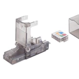 Tool-free RJ45 CAT6A connector