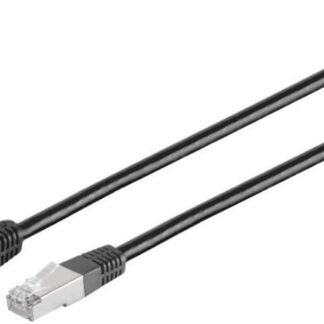 U/UTP CAT6 1M Black PVC 1 x