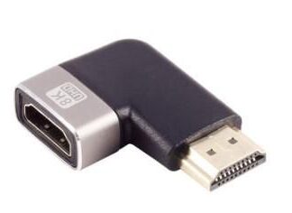 HDMI 8k 90° left angeled F-M