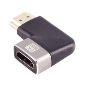 HDMI 8k 90° right angeled F-M