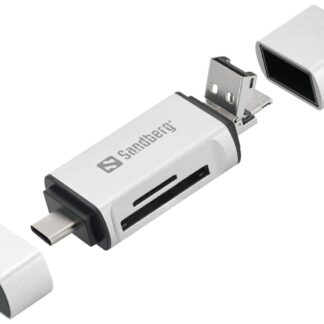 Card Reader USB-C+USB+MicroUSB