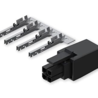 4-PIN plug with contact