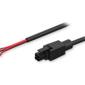 Power cable with 4-way open