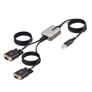13Ft (4M) 2-Port Usb To
