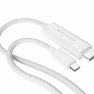 4K USB-C to HDMI Cable - White
