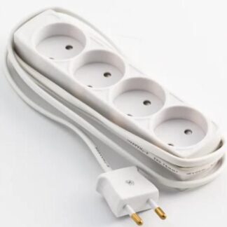 4-way power stripno earth,