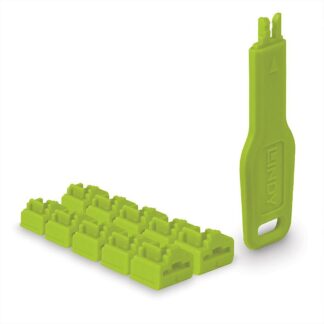 RJ45 Port Locks Green, 10x +