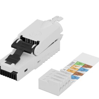 RJ45 UTP plug Cat6a for