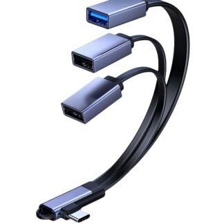USB-C Angled splitter cable