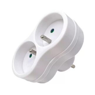 Plug EU to 2French Type E,