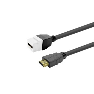 Keystone White HDMI Female to