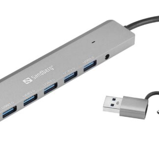 USB-C/A to 7 x USB 3.0 Hub