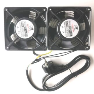 Two-unit cabinet fan,
