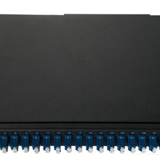 Fibre patch panel 19" 1U with