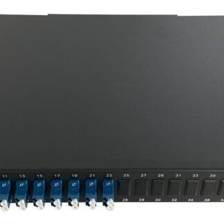 Fibre patch panel 19" 1U with