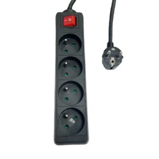 4-way Power Strip on/off