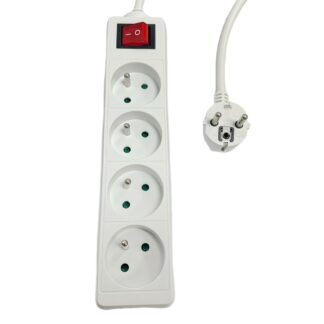 4-way Power Strip on/off