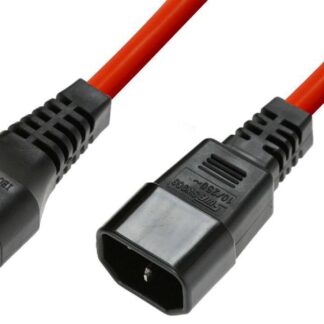 Powercord C13 IEC Lock - C14