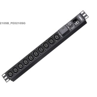 1U 16A 10Port Basic PDU